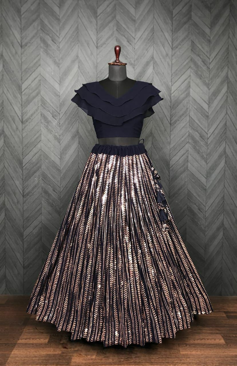 Faux Blooming Lehenga