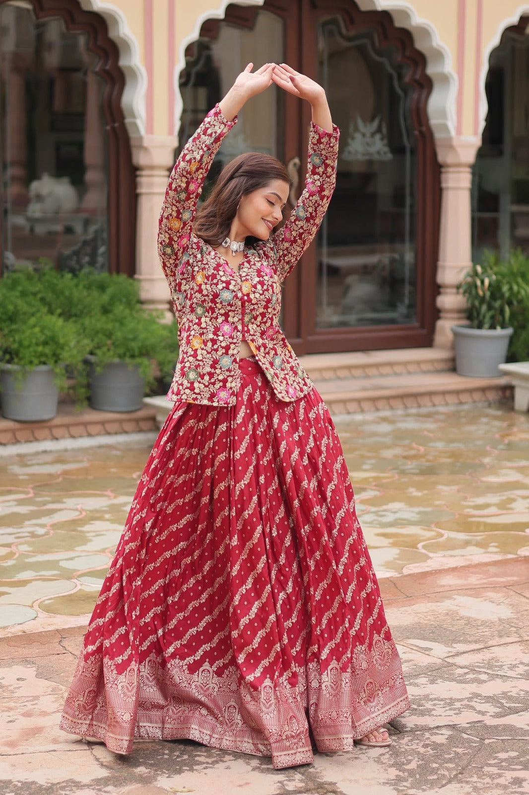 Lehenga en viscose Dayble