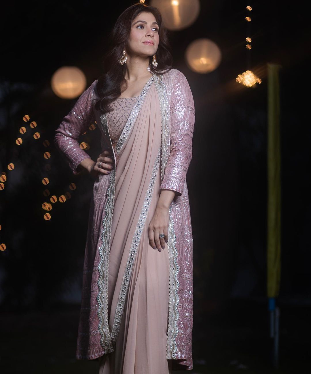 Sari Lehenga en Georgette