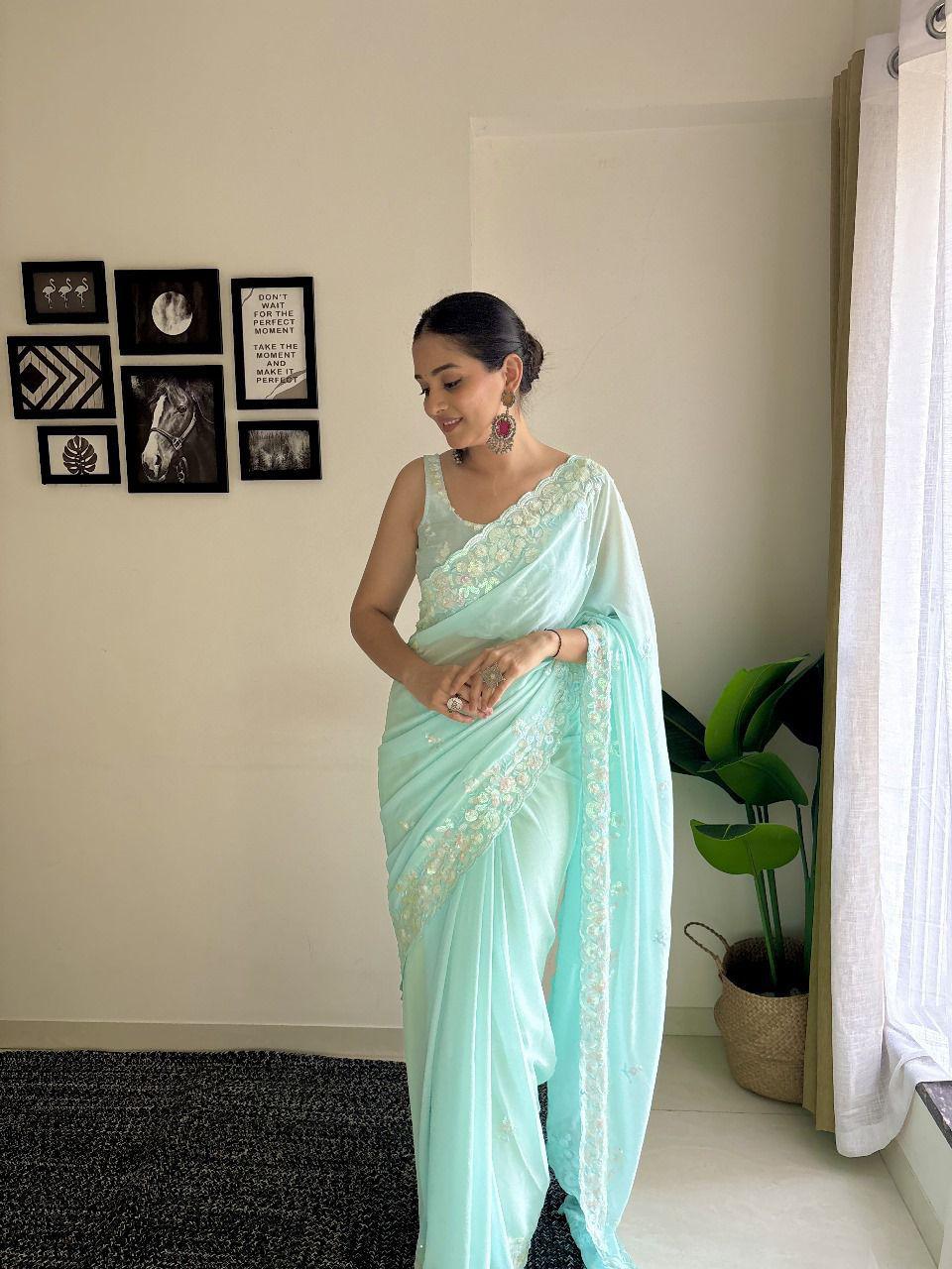 Sari classique et élégant