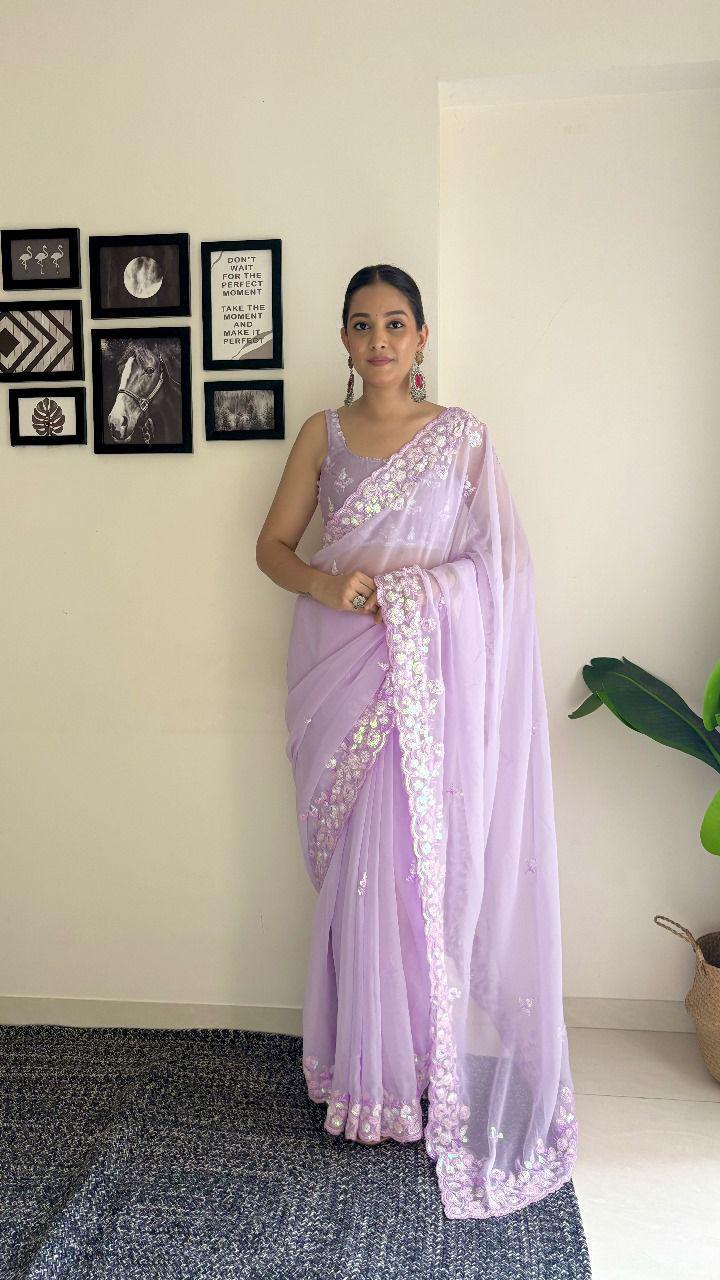 Sari classique et élégant