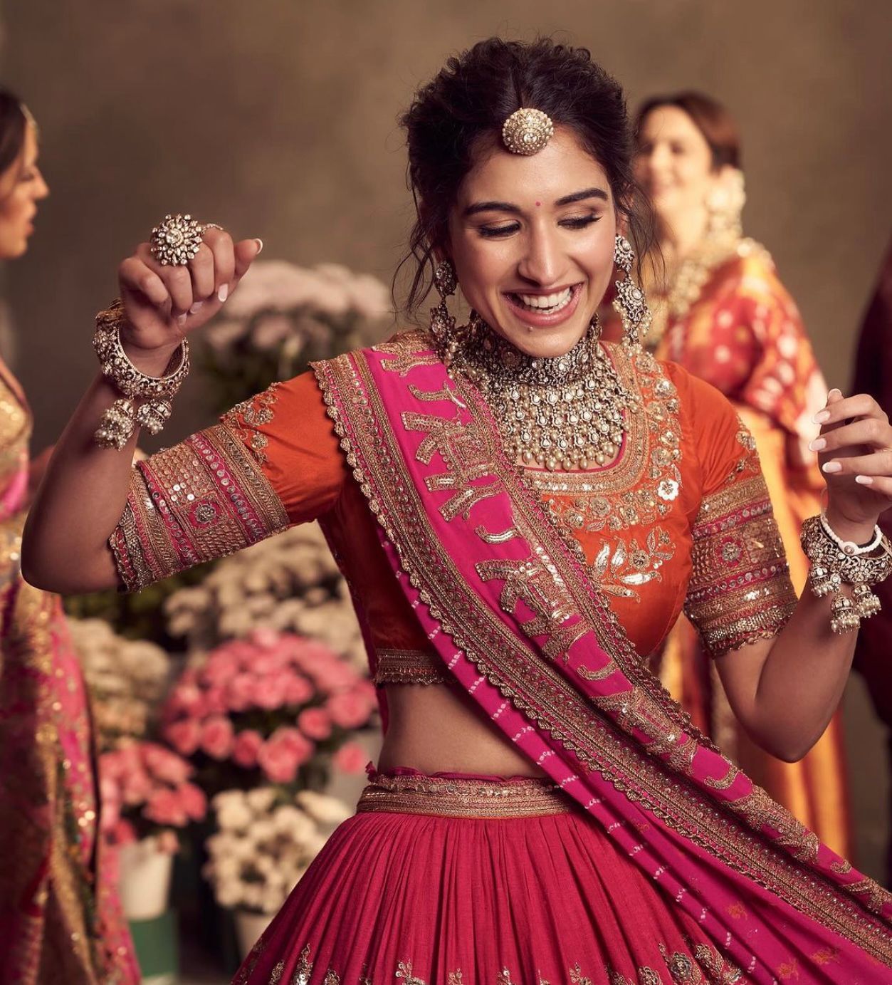 Lehenga in Fox Georgette