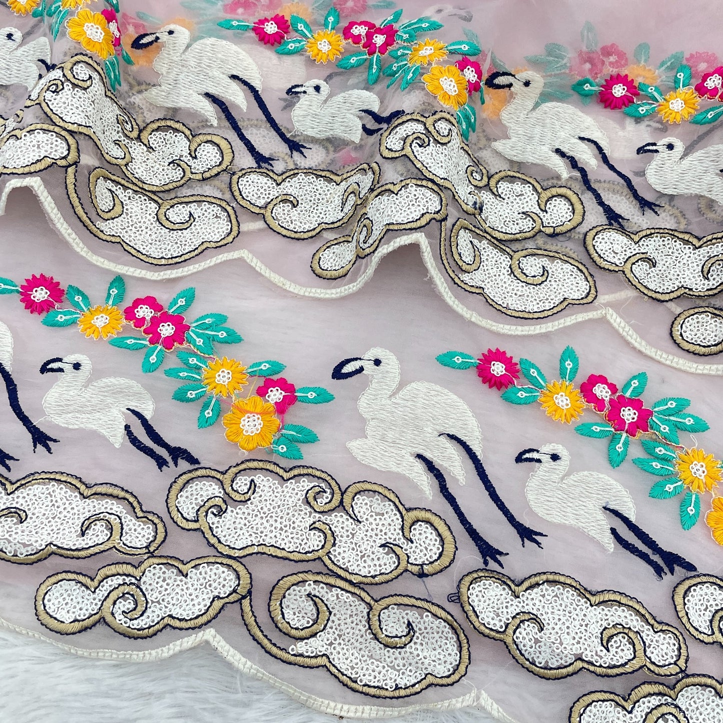 Sari en Organza doux