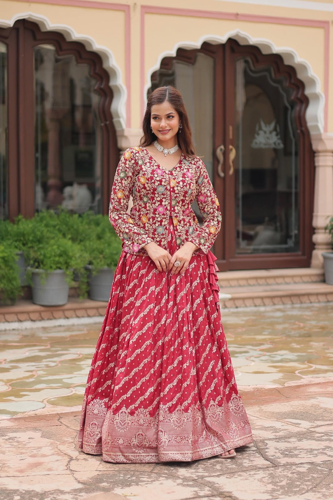 Lehenga en viscose Dayble