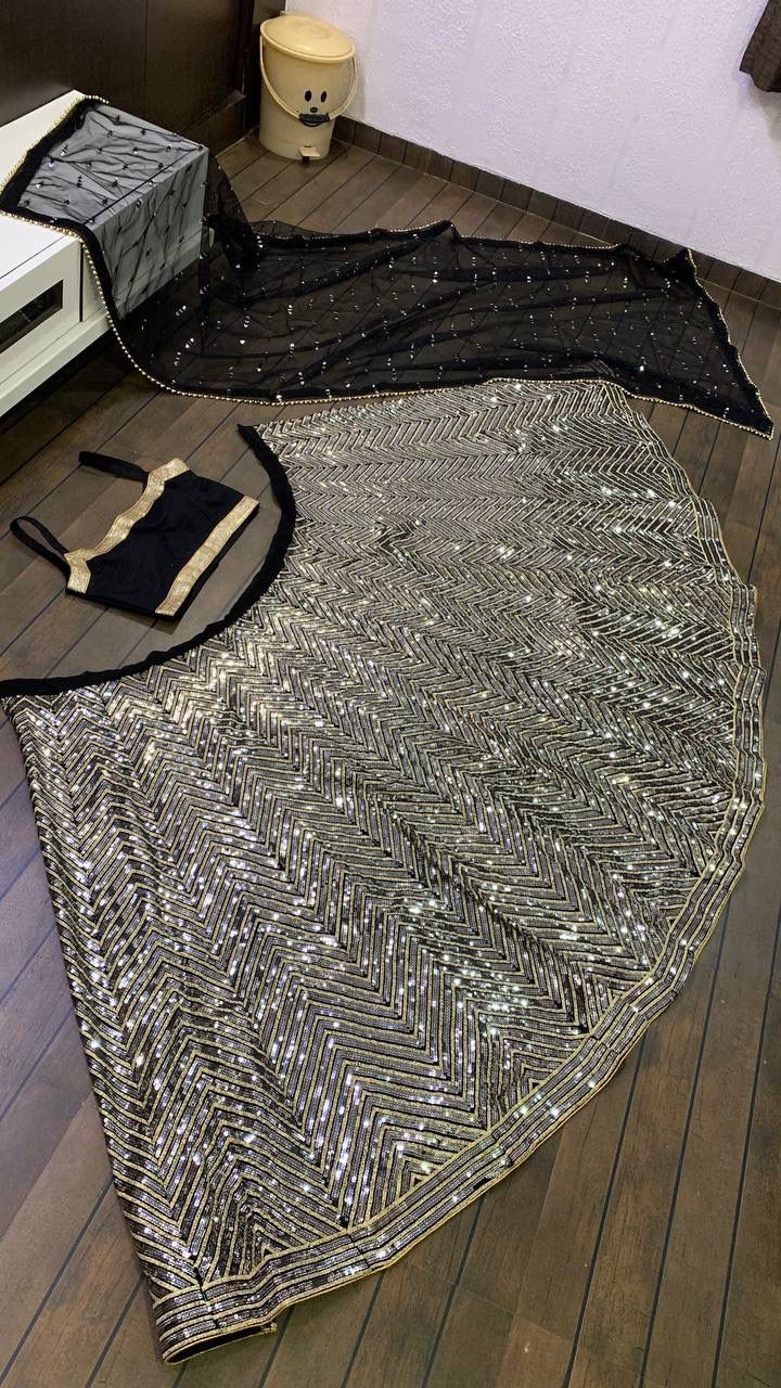 Lehenga en Georgette