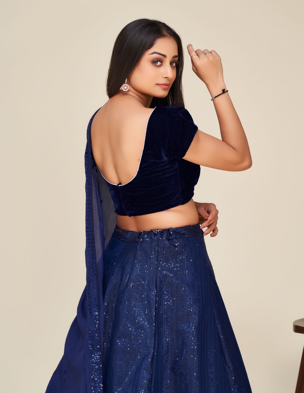 Silk lehenga