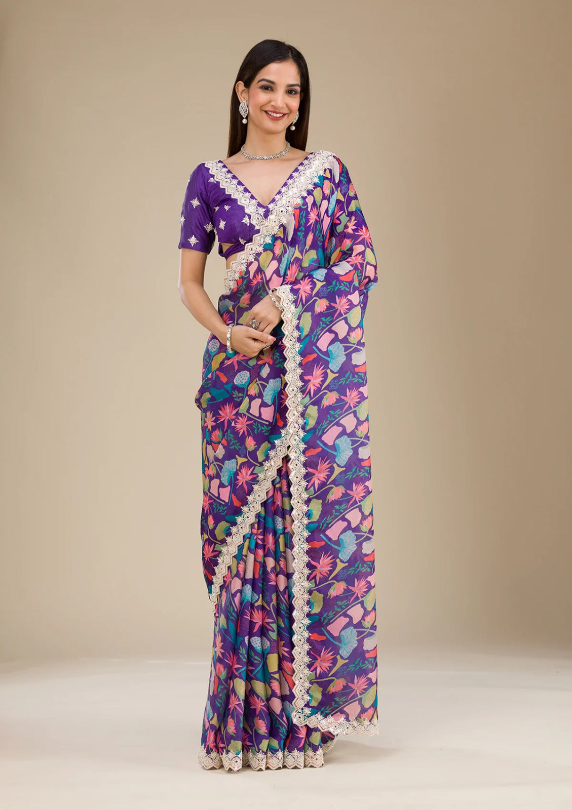 Sari coloré