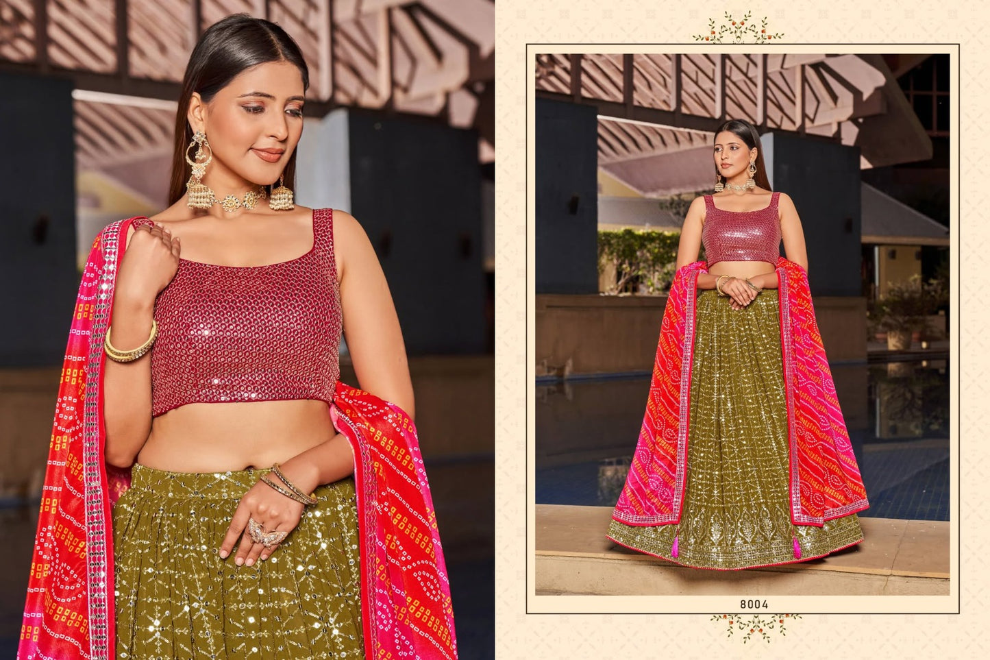 Lehenga de Mariage