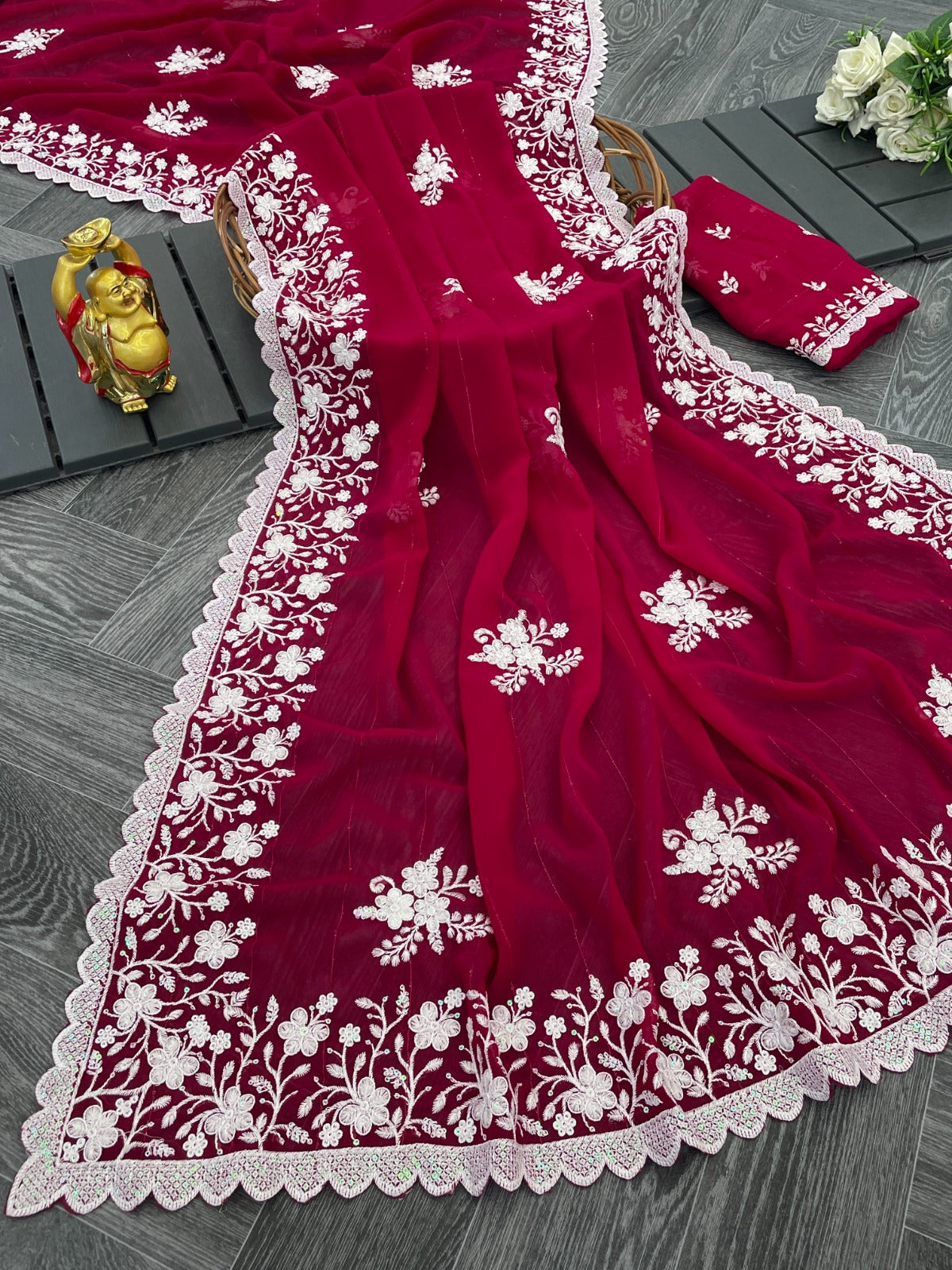 Sari à sequins