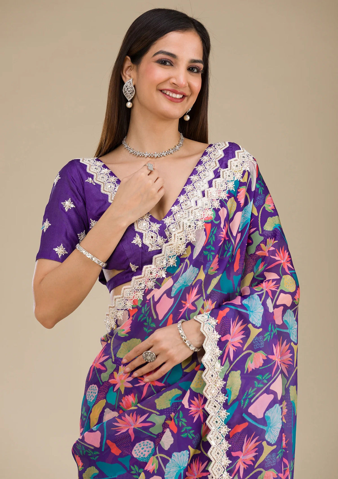 Sari coloré