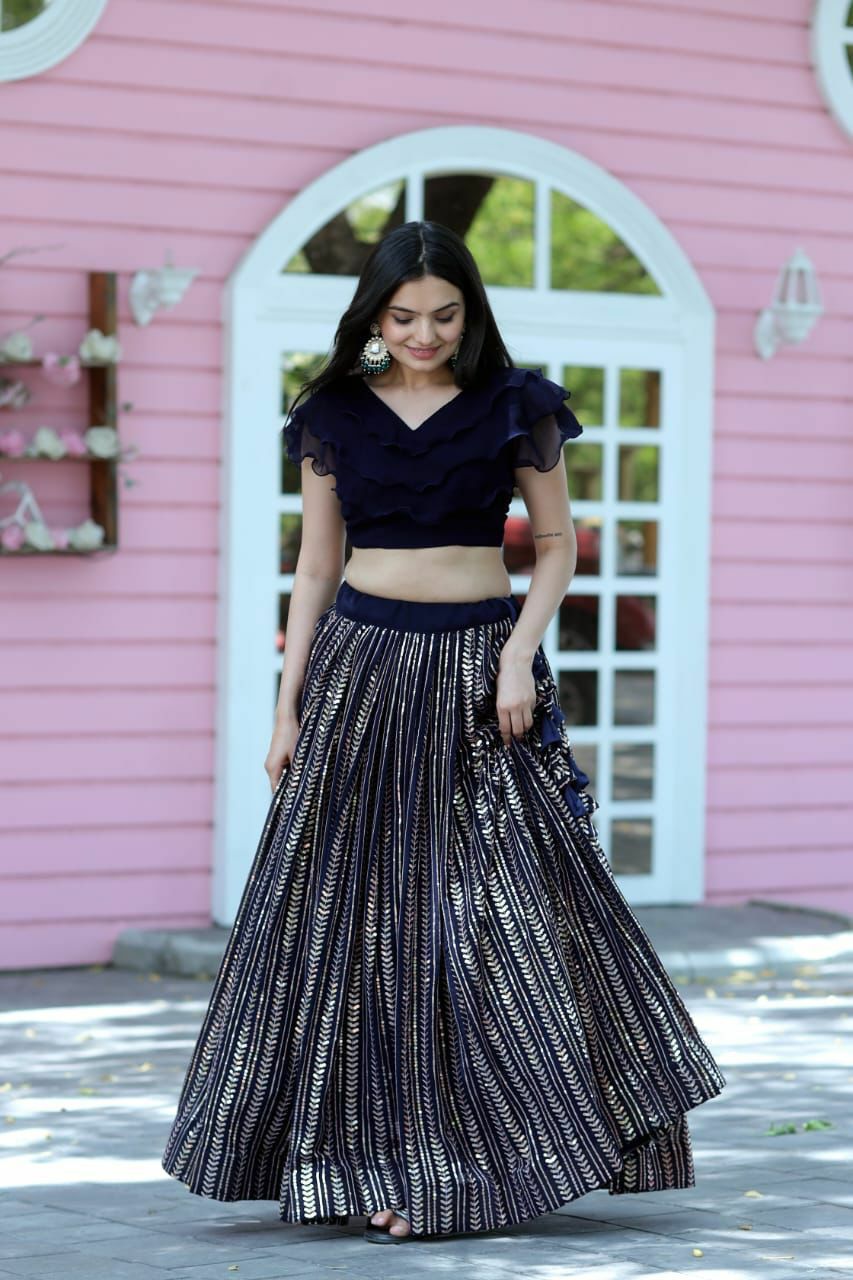 Faux Blooming Lehenga