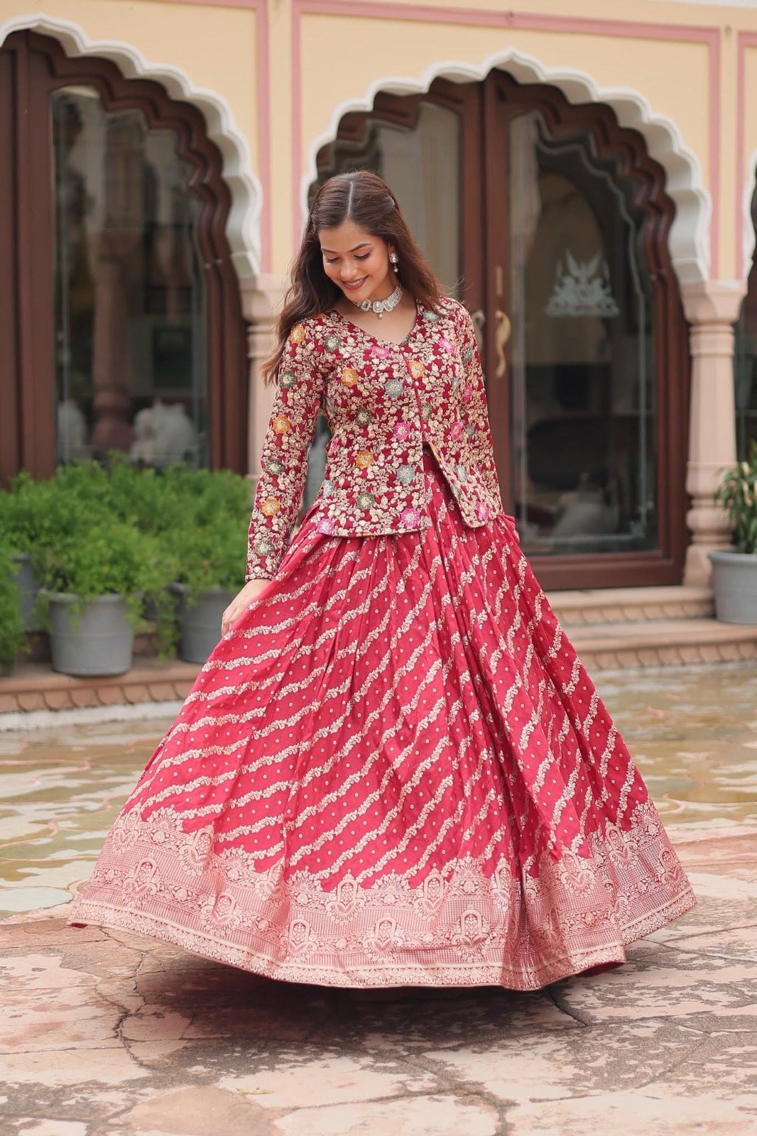 Lehenga en viscose Dayble