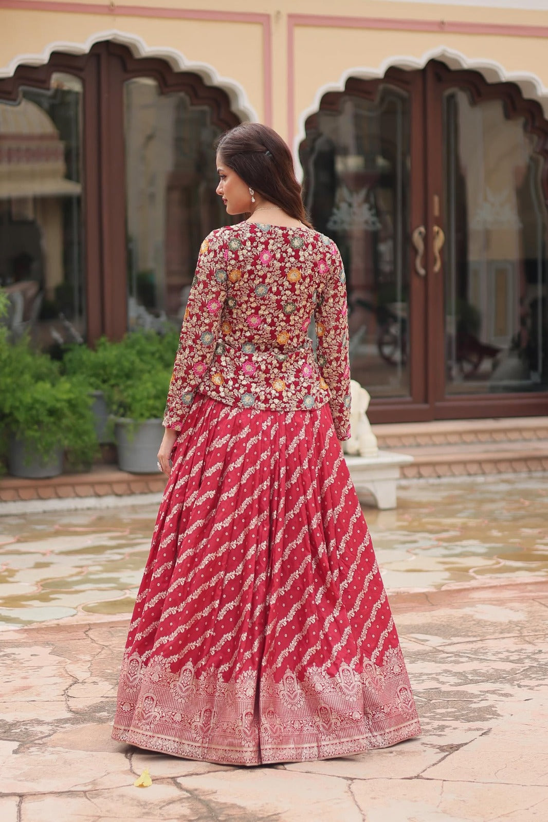 Lehenga en viscose Dayble