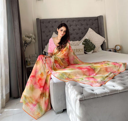 Sari coloré