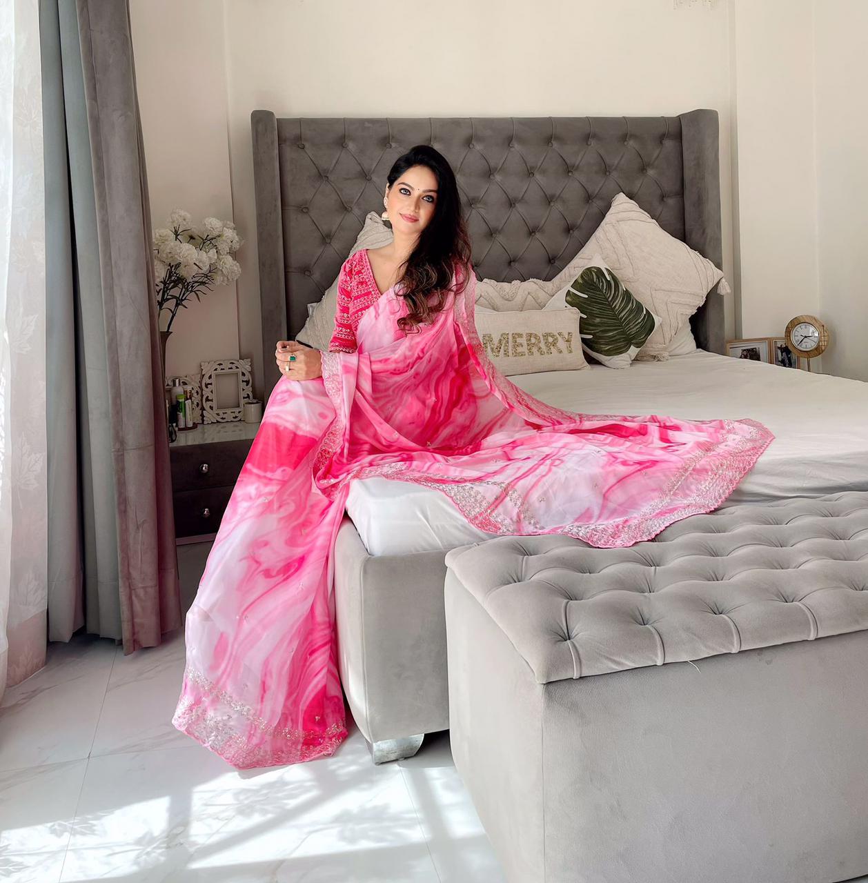 Sari coloré