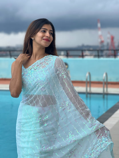 Sari classique et élégant