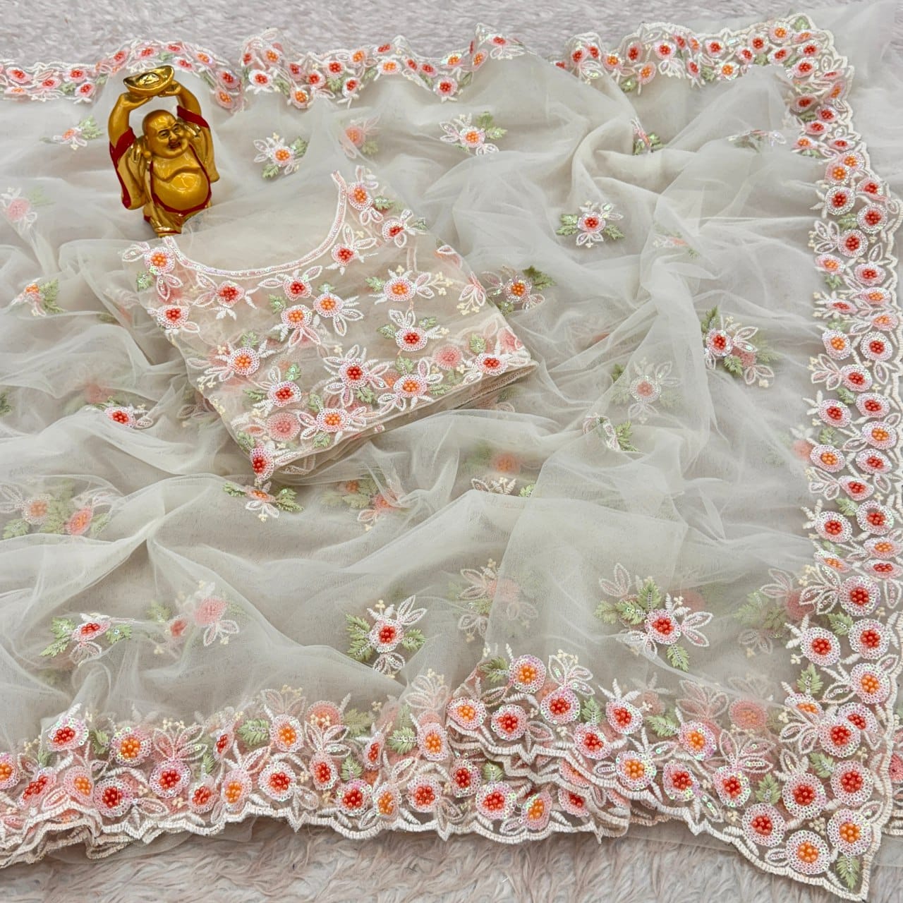 Sari fleuri