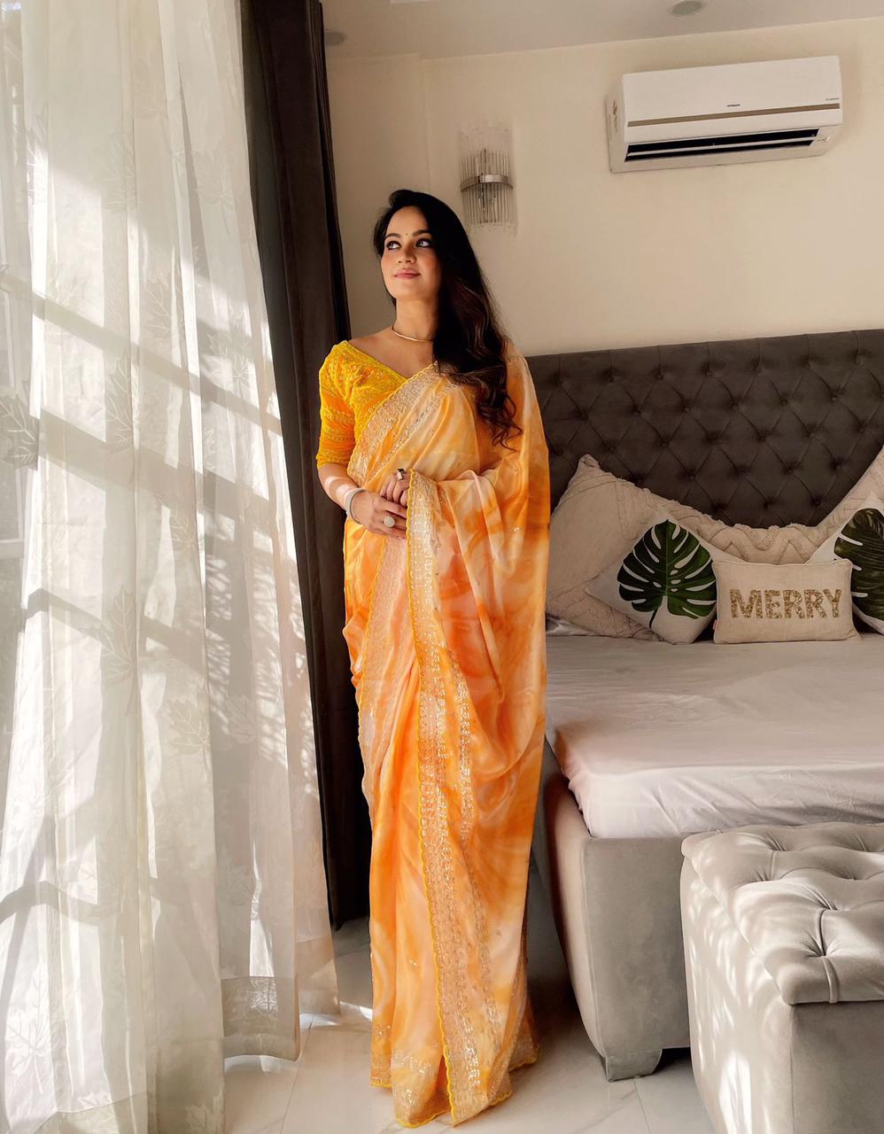 Sari coloré