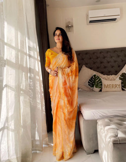 Sari coloré