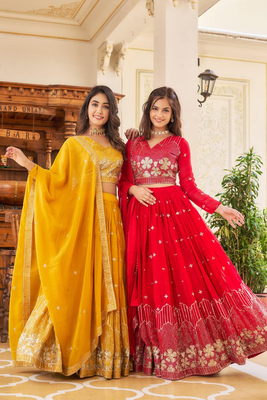 Nouveau Lehenga pour le festival