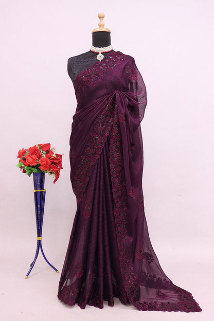 Sari en mousseline Noora