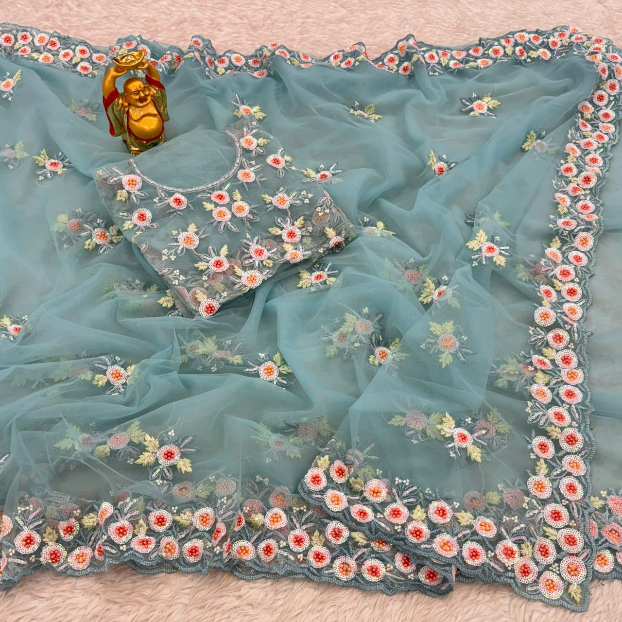 Sari fleuri