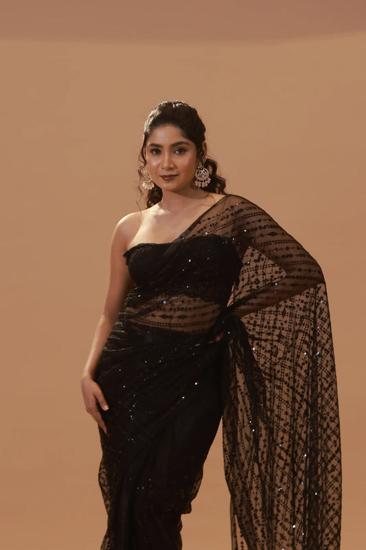 Sari en Nylon épais