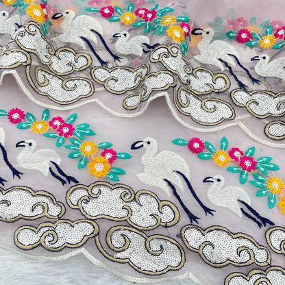Sari en Organza doux