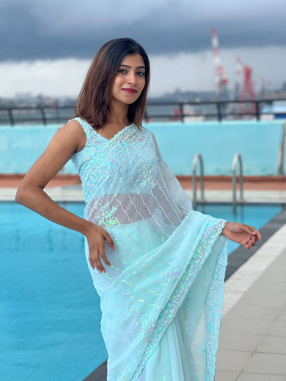Sari classique et élégant