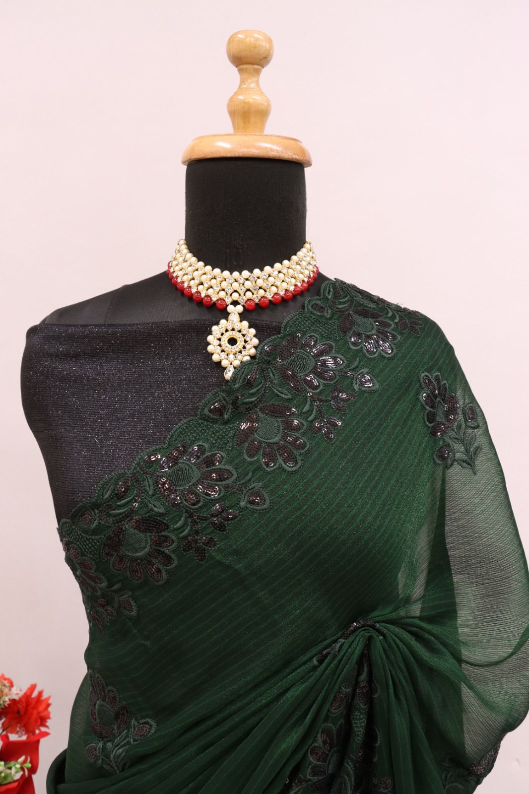 Sari en mousseline Noora