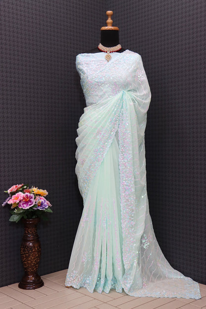 Sari classique et élégant