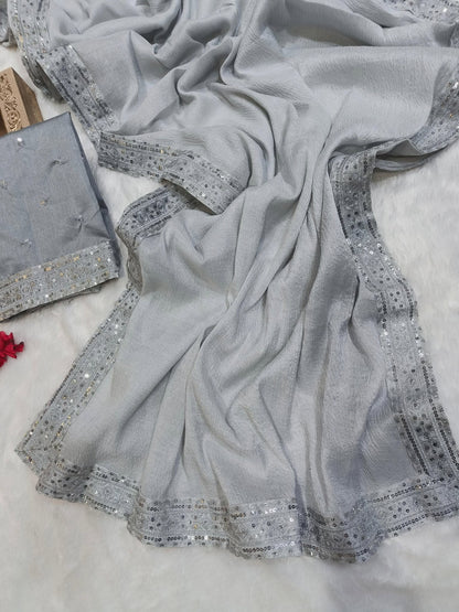 Zari Banarasi silk sari