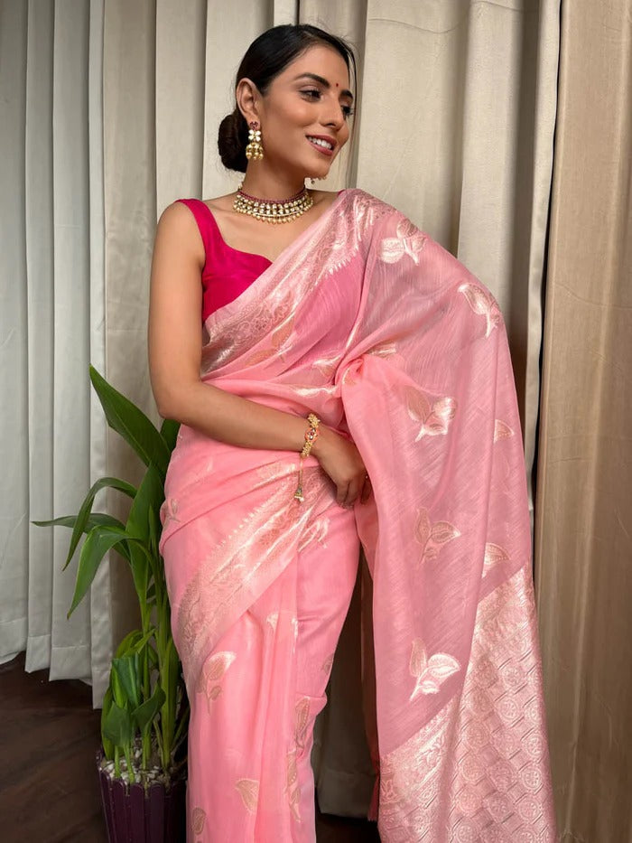 Sari en lin doux