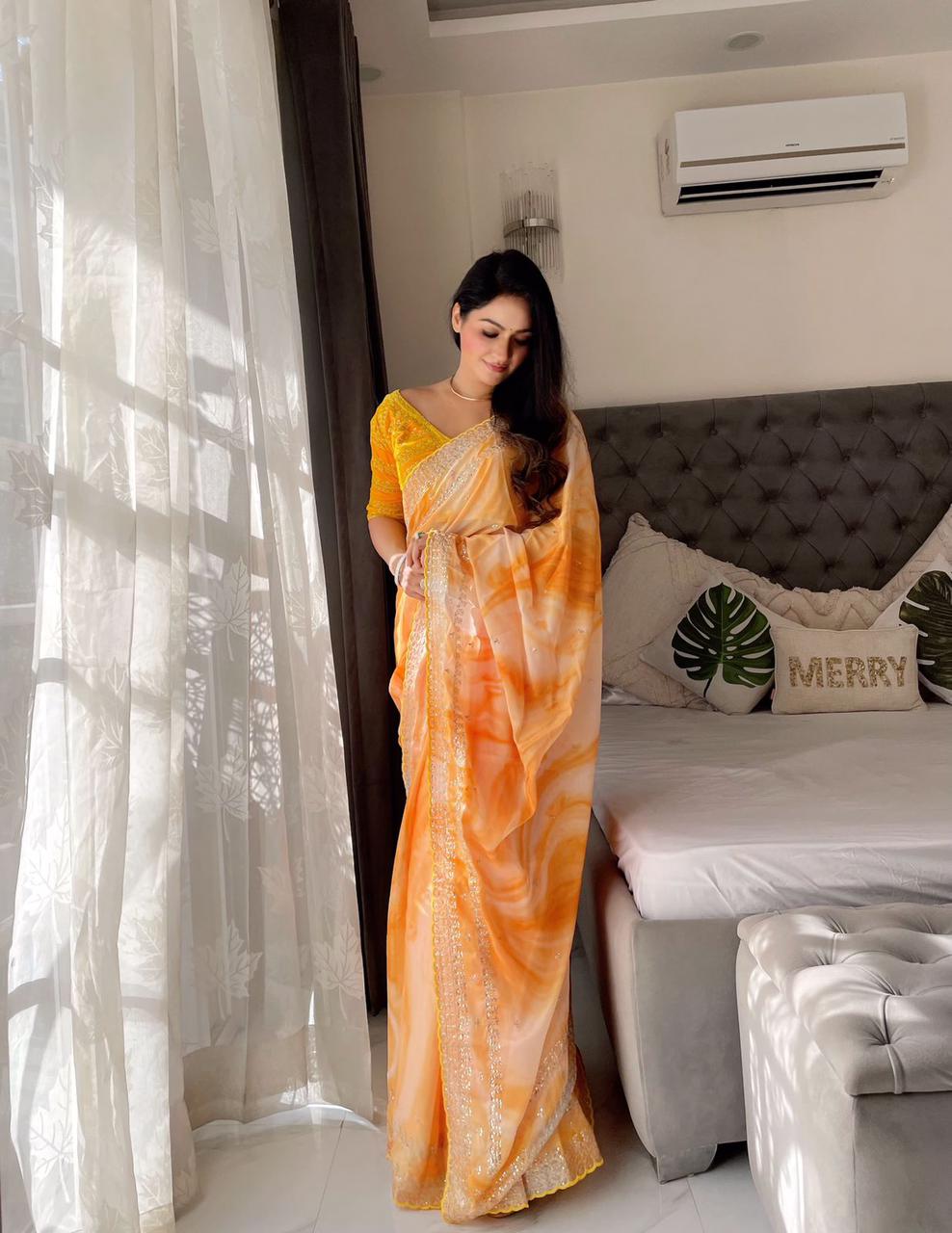 Sari coloré