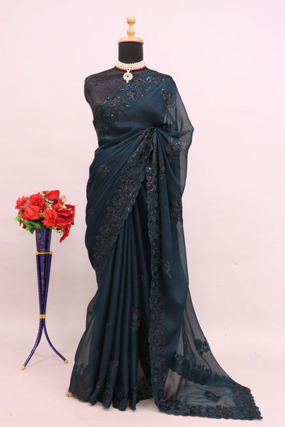 Sari en mousseline Noora