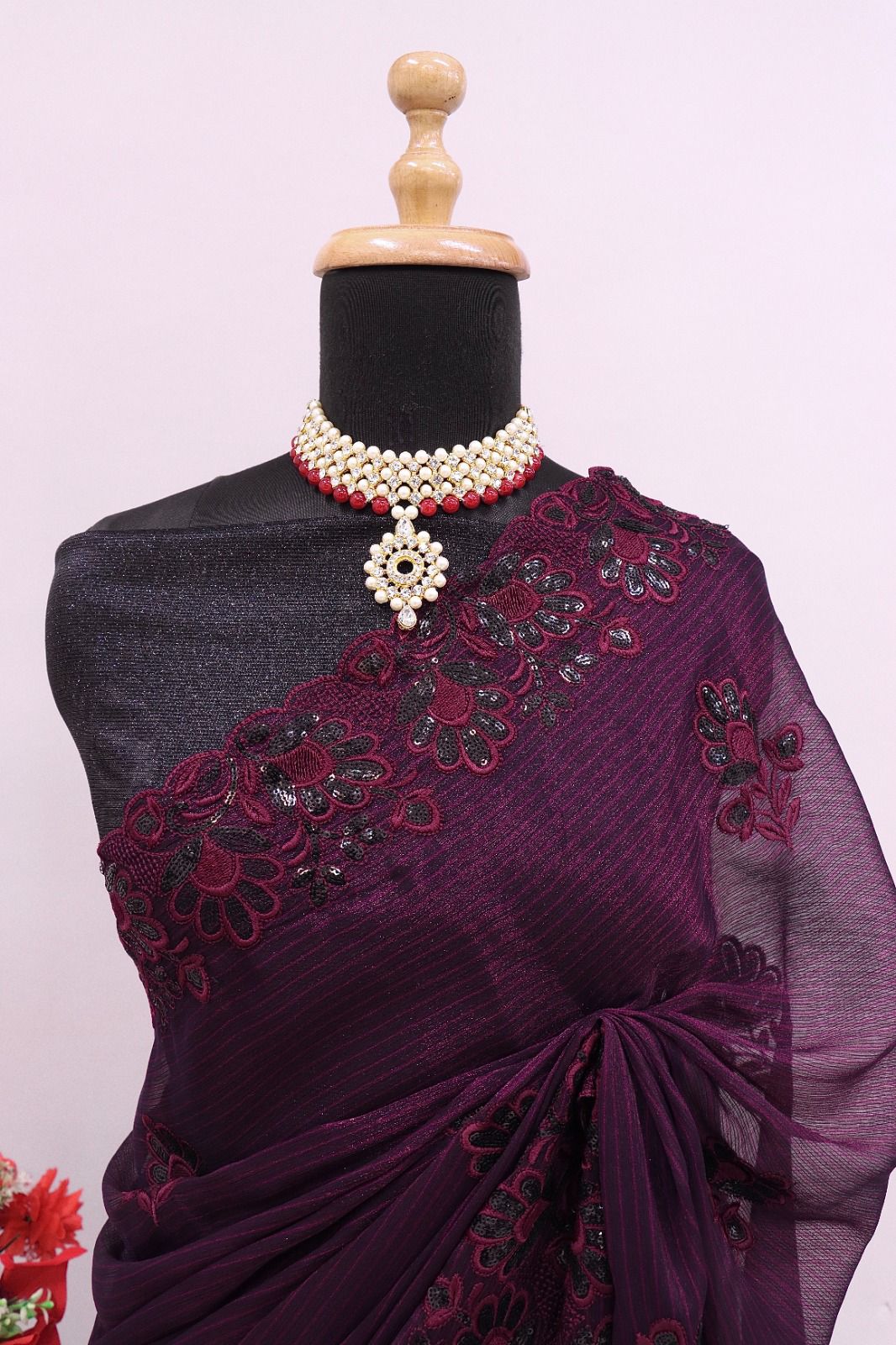 Sari en mousseline Noora