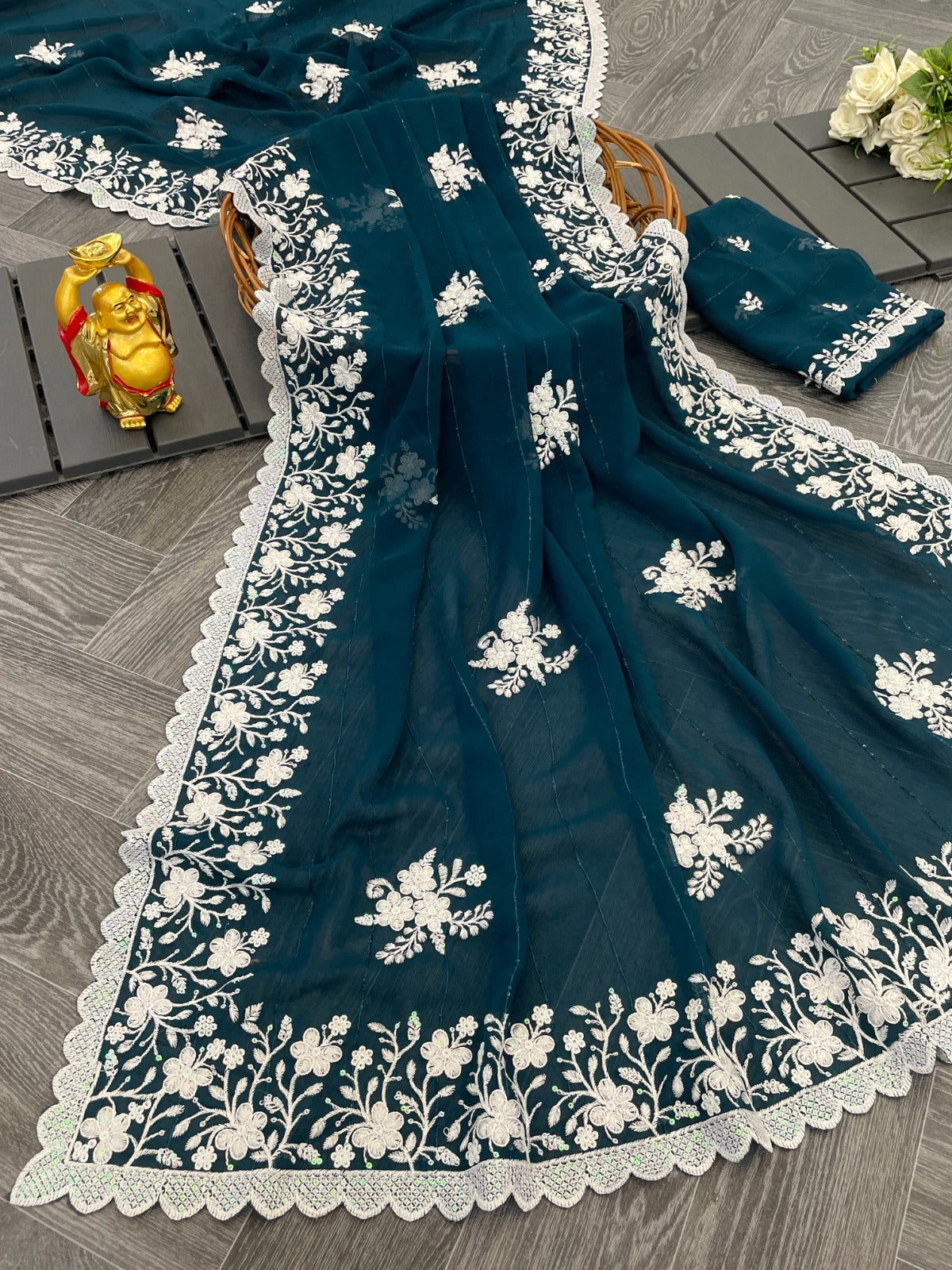 Sari à sequins