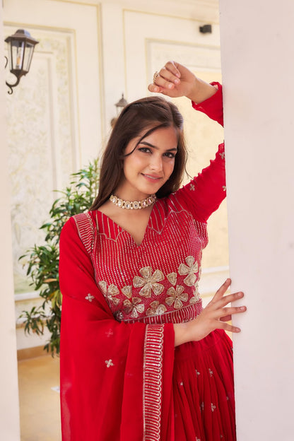 Nouveau Lehenga pour le festival