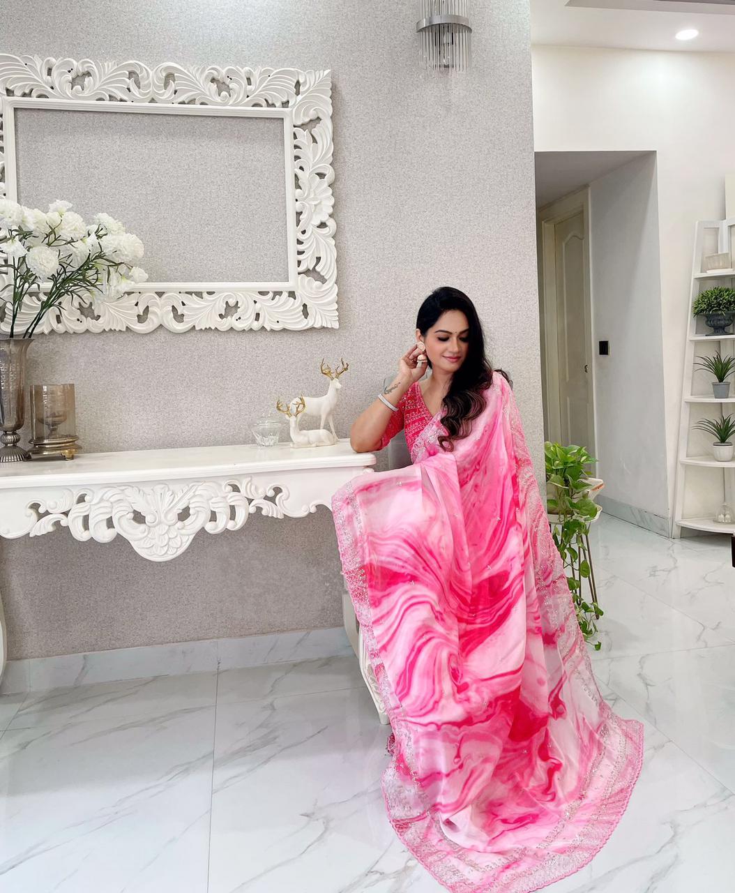 Sari coloré