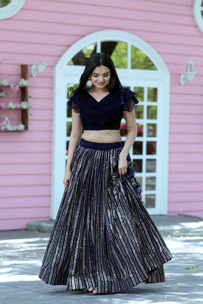 Faux Blooming Lehenga