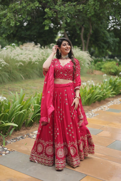 Silk Lehenga Rangoli