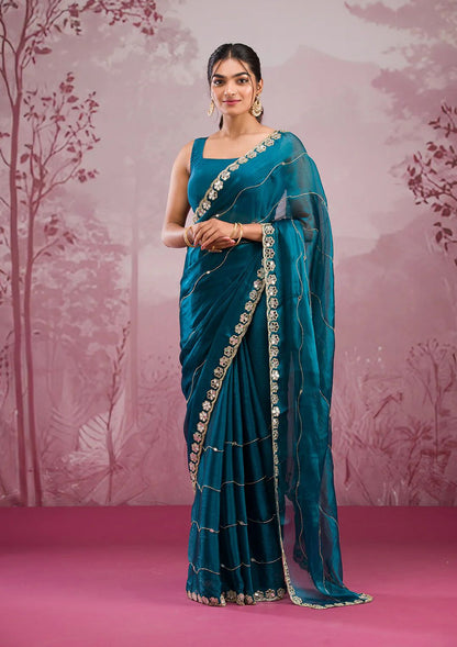 Jimmy Chu premium silk saree