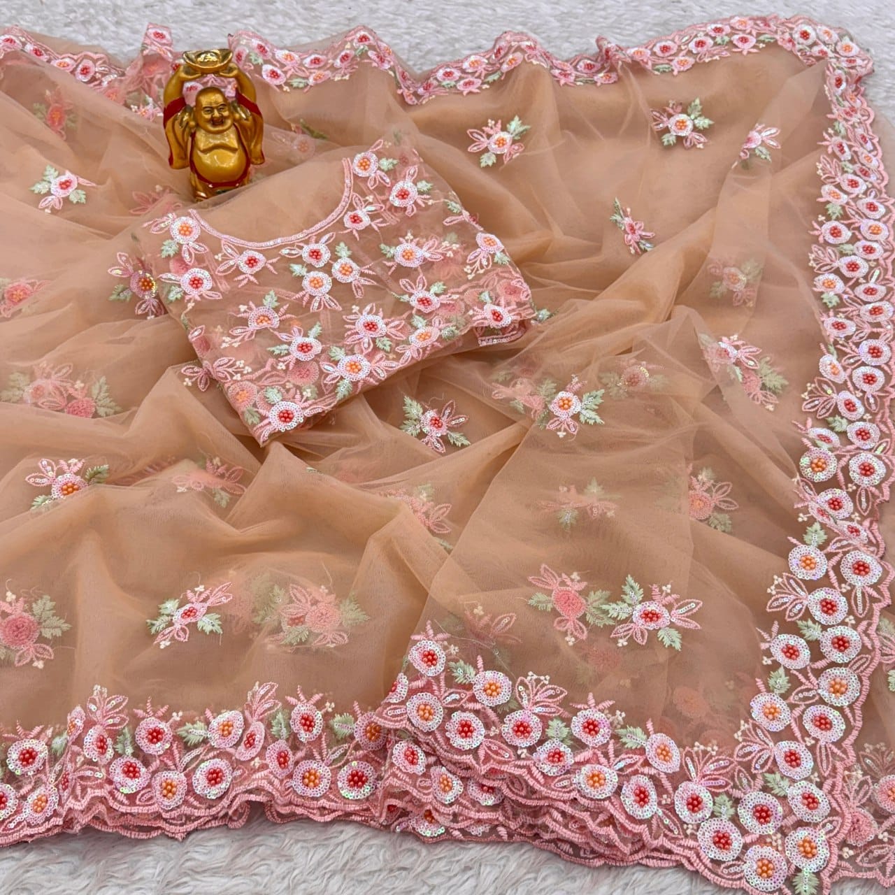 Sari fleuri