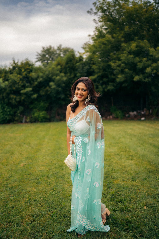 Sari léger d'été