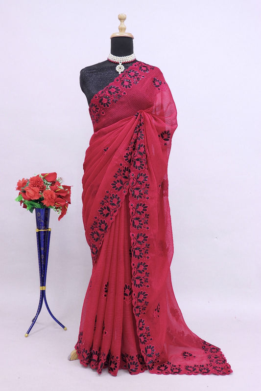 Sari en mousseline Noora