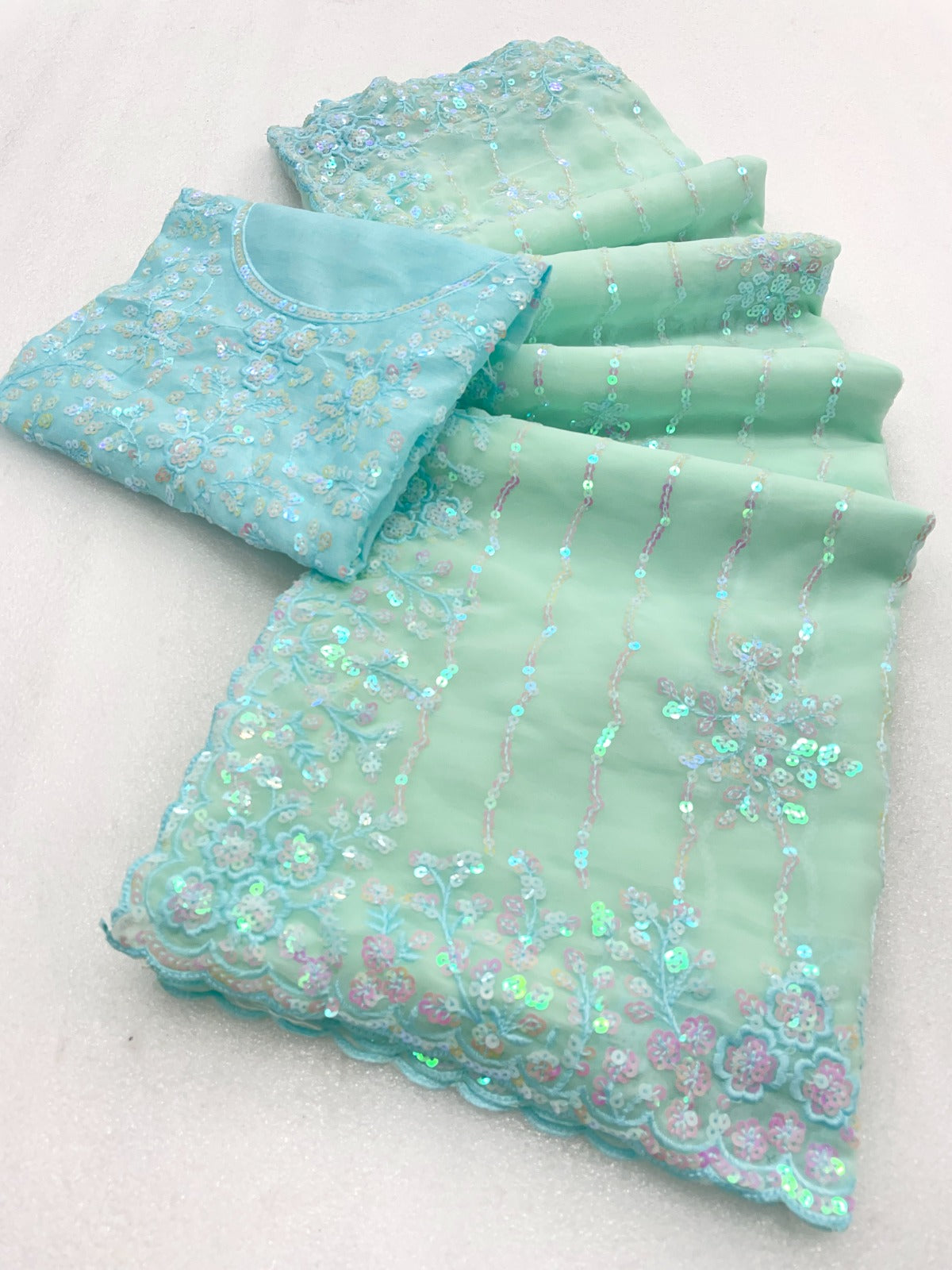 Sari classique et élégant
