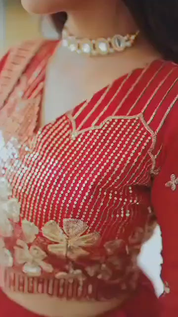Nouveau Lehenga pour le festival