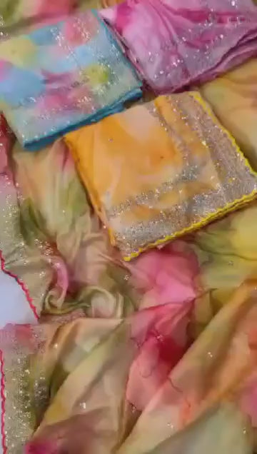 Sari coloré