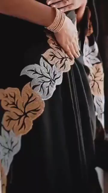 புடவை இலை வடிவம்